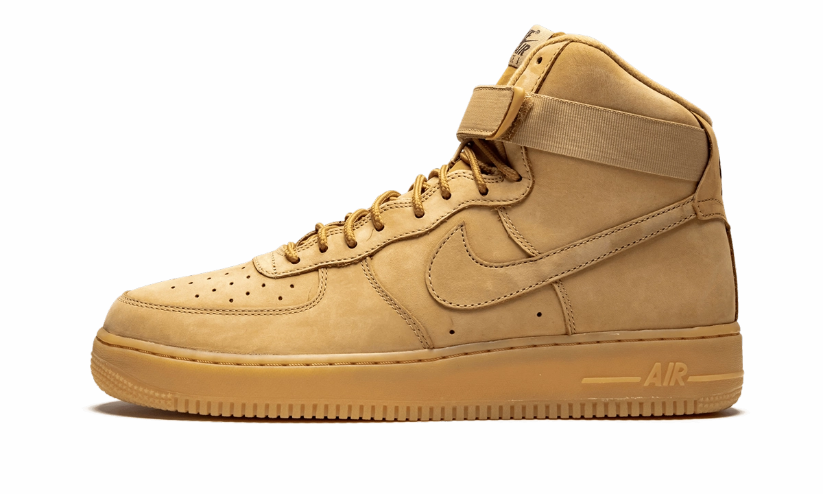Drop Step Comfortable Design Shoes Air Force 1 High '07 LV8 WB "Flax"