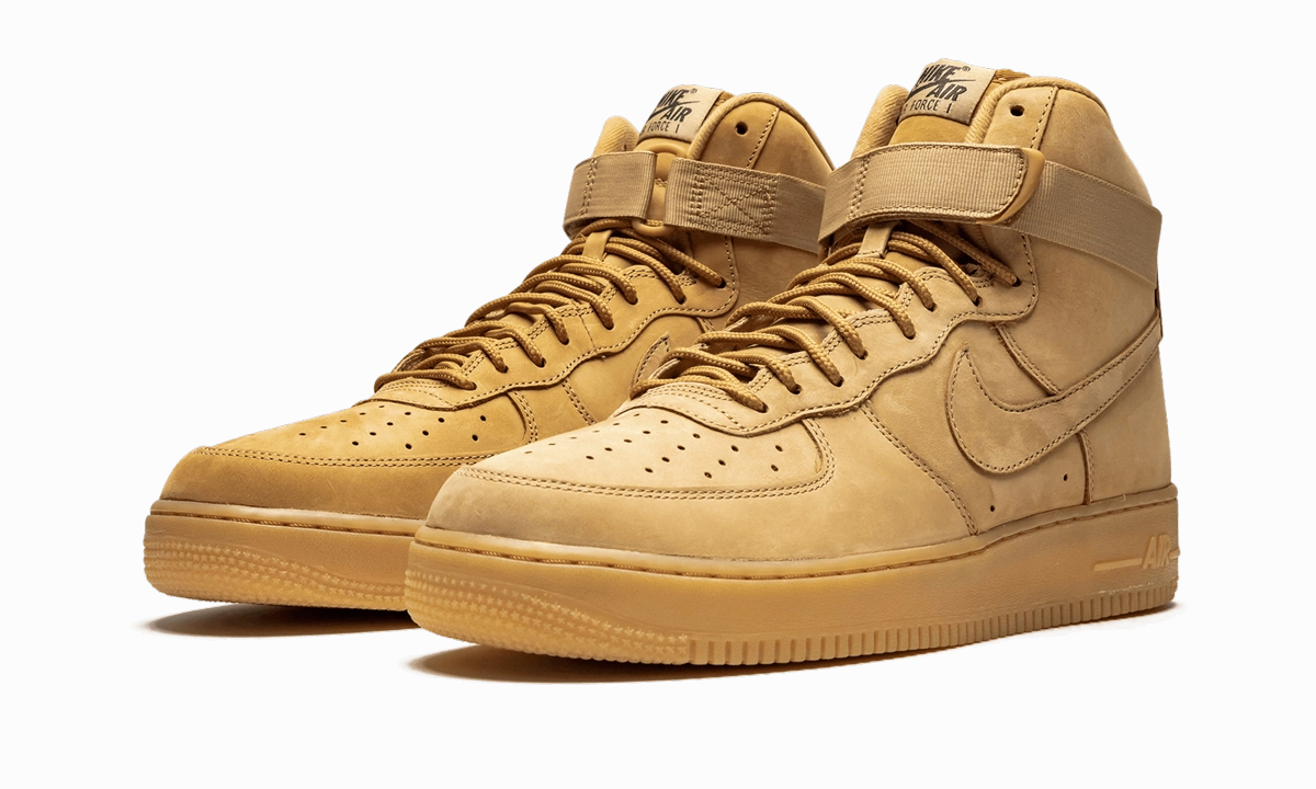 Bare Wear Air Force 1 High '07 LV8 WB "Flax"