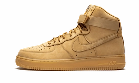 Drop Step Comfortable Design Shoes Air Force 1 High '07 LV8 WB "Flax"