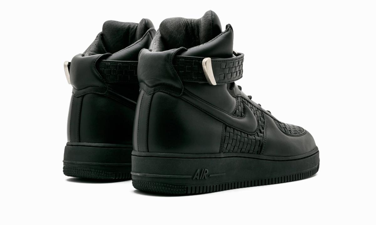 Snug Heel Lock System Air Force 1 High Lux 04 "Black"