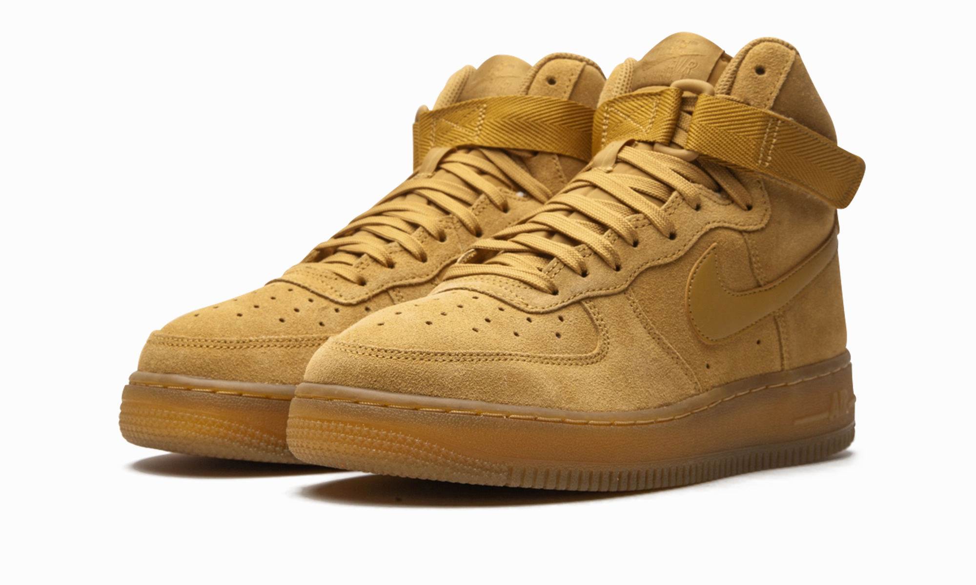 Air Force 1 High LV8 GS "Wheat" Wave Step Lake Side