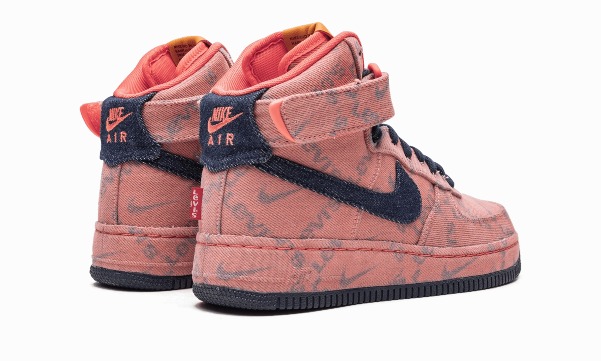 Comfort   insole Lunch Walk Air Force 1 High "Levi's Denim"