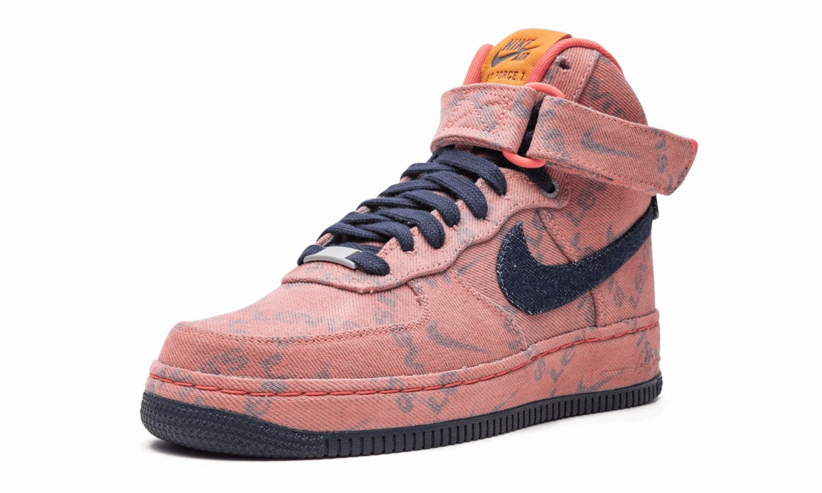 Air Force 1 High "Levi's Denim" Espadrille Style Antistatic
