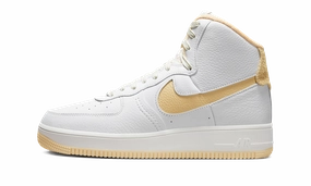 AIR FORCE 1 HIGH SCULPT WMNS "Team Gold" Molded Arch Support Flexible Build