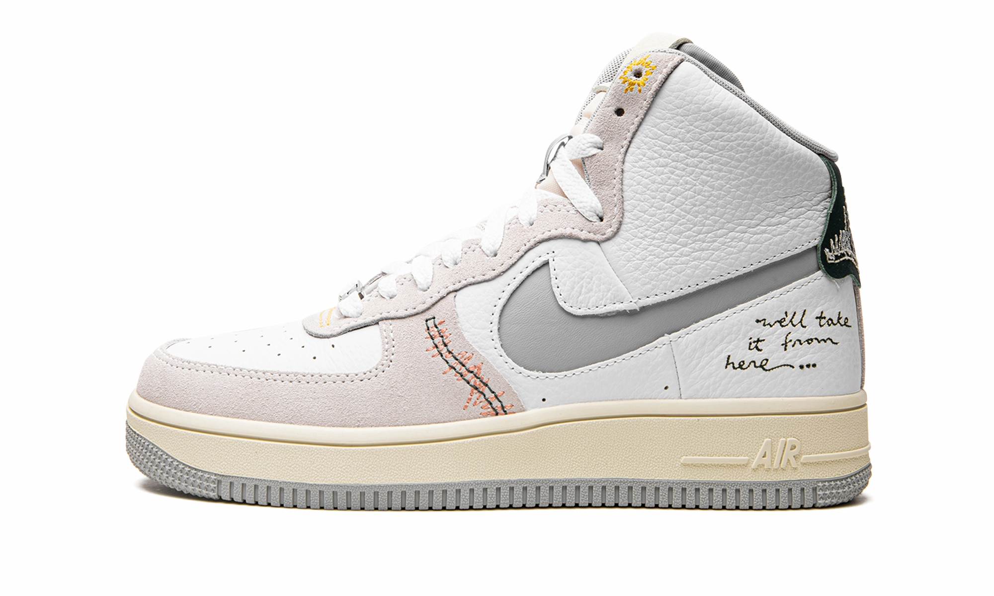 AIR FORCE 1 HIGH SCULPT WMNS "We'll Take It From Here" Soft Step Design