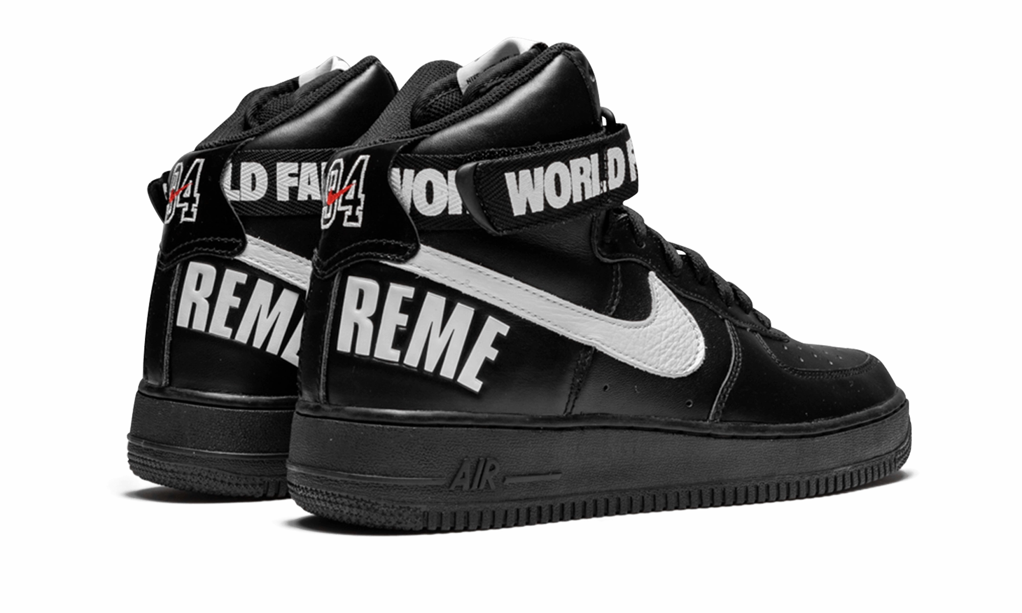 Flat Walk Air Force 1 High Supreme SP "Black"