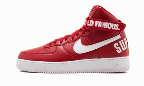 Air Force 1 High Supreme SP "Red" All ages Light Motion