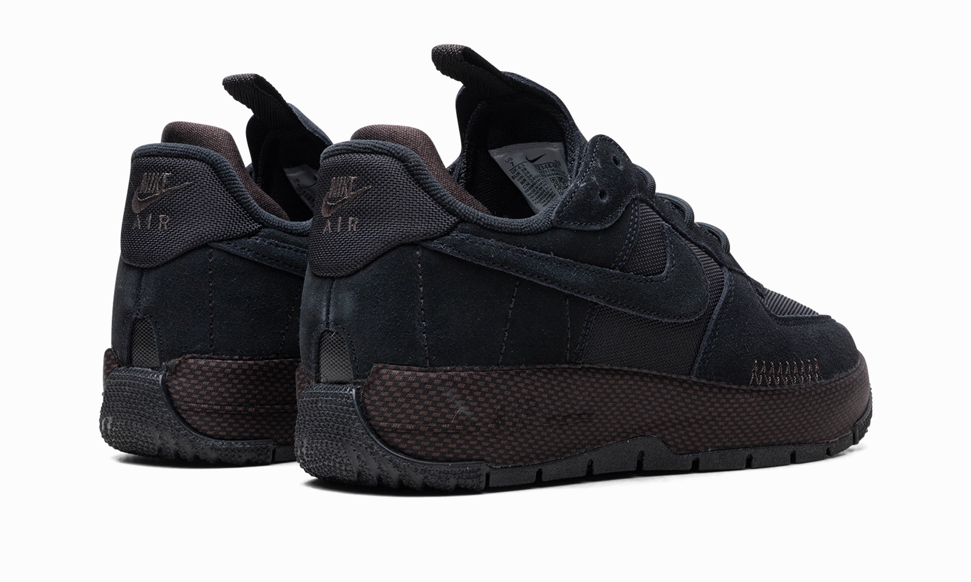 Slip Resistant AIR FORCE 1 ILD WMNS "Black / Velvet Brown"