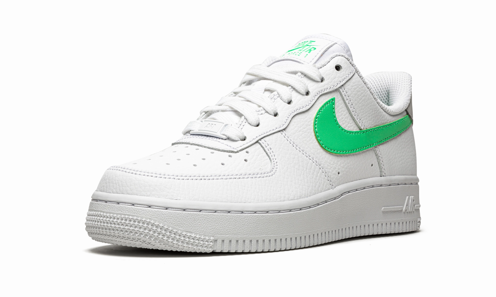 Energy Returning Midsole AIR FORCE 1 LO '07 MNS WMNS "White / Green Glow"