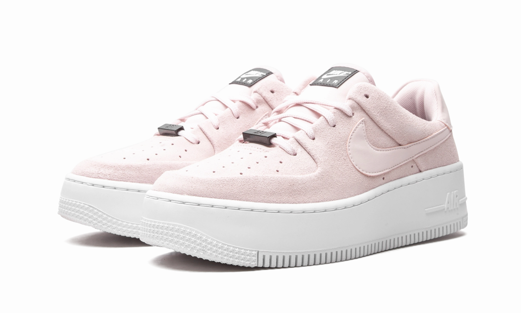 AIR FORCE 1 LO MNS WMNS "BARELY ROSE" Urban Walker Lace Up Closure System