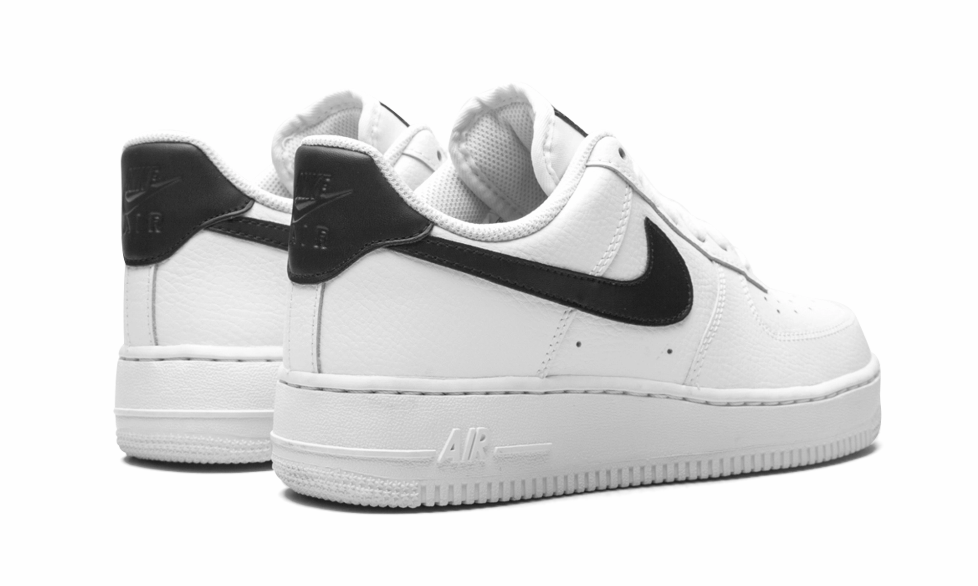 AIR FORCE 1 LO MNS WMNS "White / Black" Smooth Lining Supportive