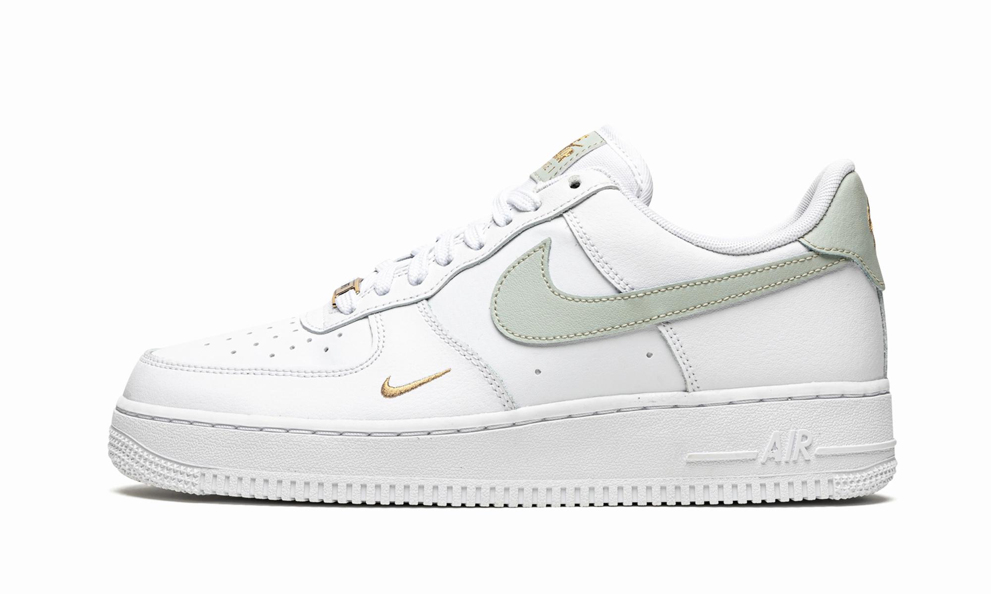 Roomie Fit Airy Design AIR FORCE 1 LO MNS WMNS "White / Grey / Gold"
