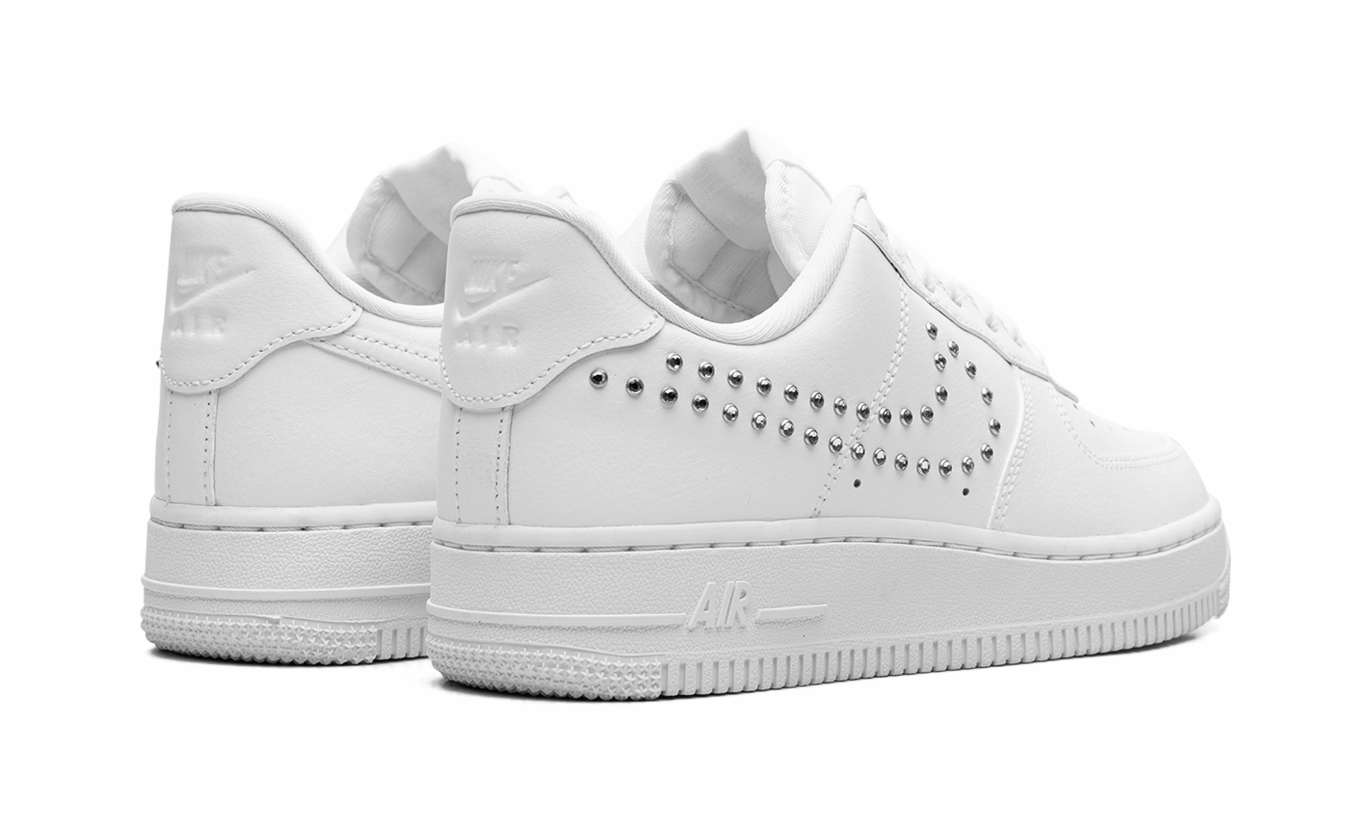 AIR FORCE 1 LO WMNS "White / Metallic Silver" WideToeBox Anti Skid
