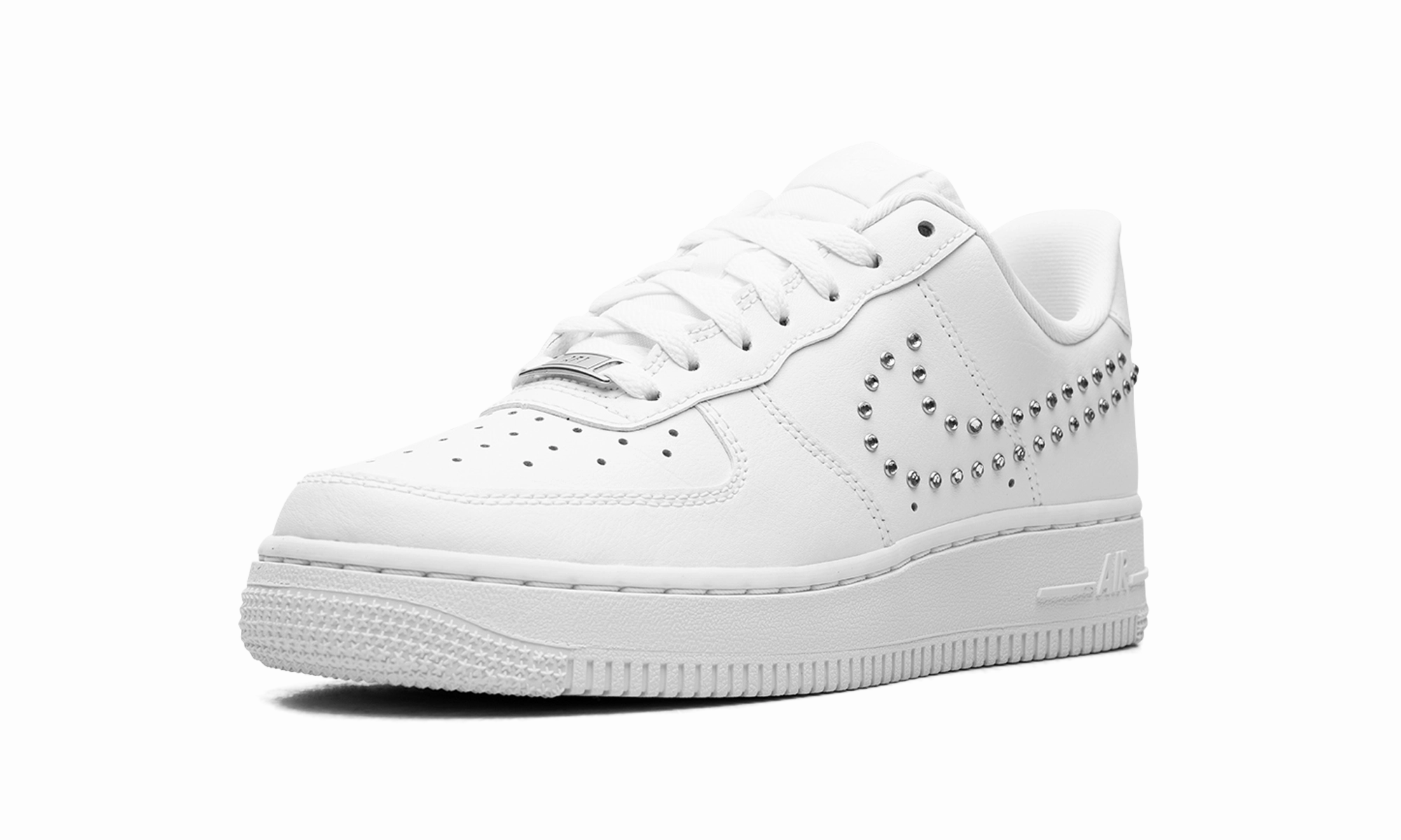 AIR FORCE 1 LO WMNS "White / Metallic Silver" Stacked Heel Structure Urban Trek
