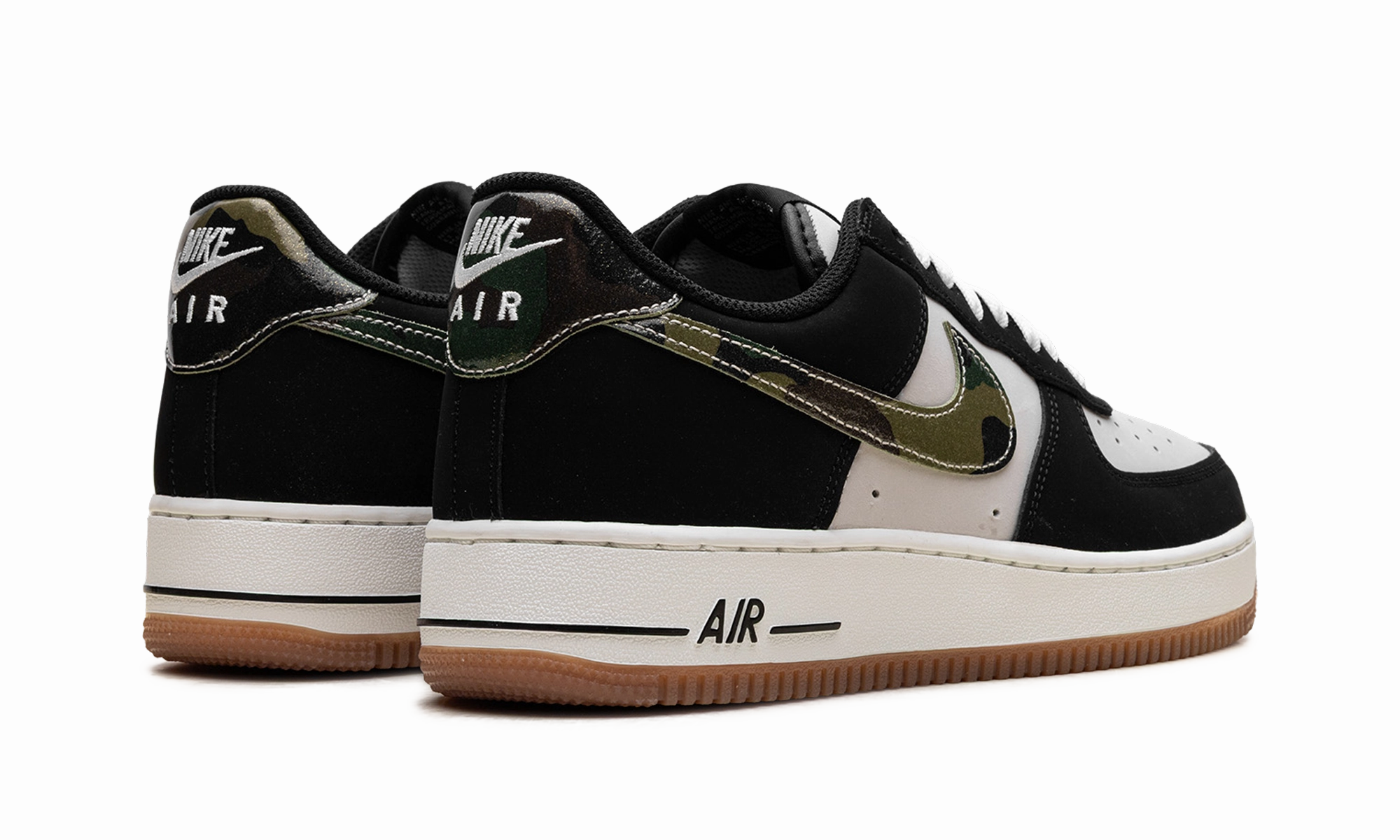 Air Force 1 Low '07 LV8 "Black Patent Camo Swoosh" Stream Jog