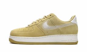 Bridge Path Grass Jog Air Force 1 Low '07 LV8 "Buff Gold Sail Embroidered Swoosh"