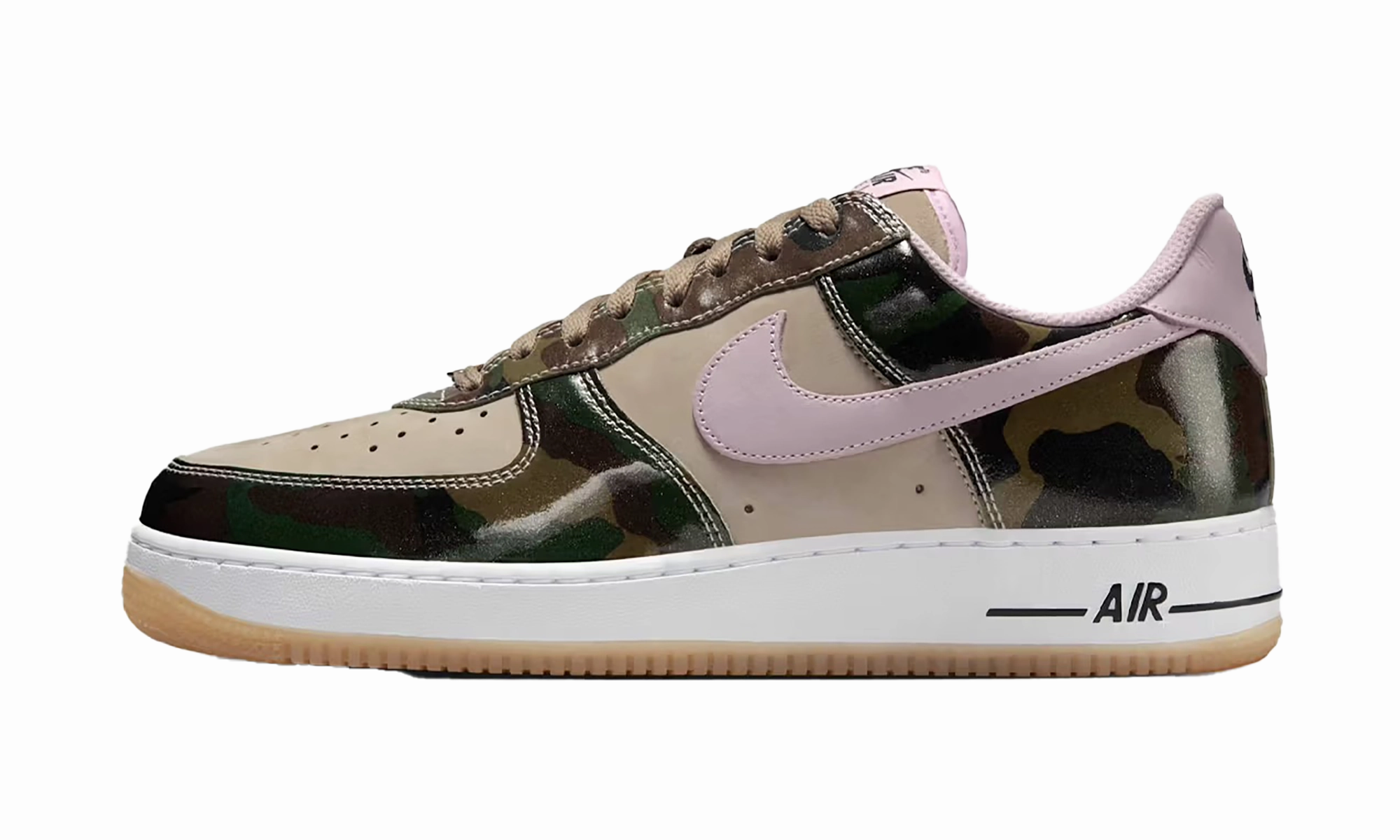 Travel Ease Air Force 1 Low '07 LV8 "Patent Camo Pink"