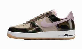 Air Force 1 Low '07 LV8 "Patent Camo Pink" Gym Performance Casual Moves