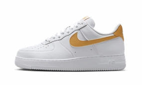 Workday Style Sleek Build Air Force 1 Low '07 Next Nature Wmns "White / Metallic Gold"