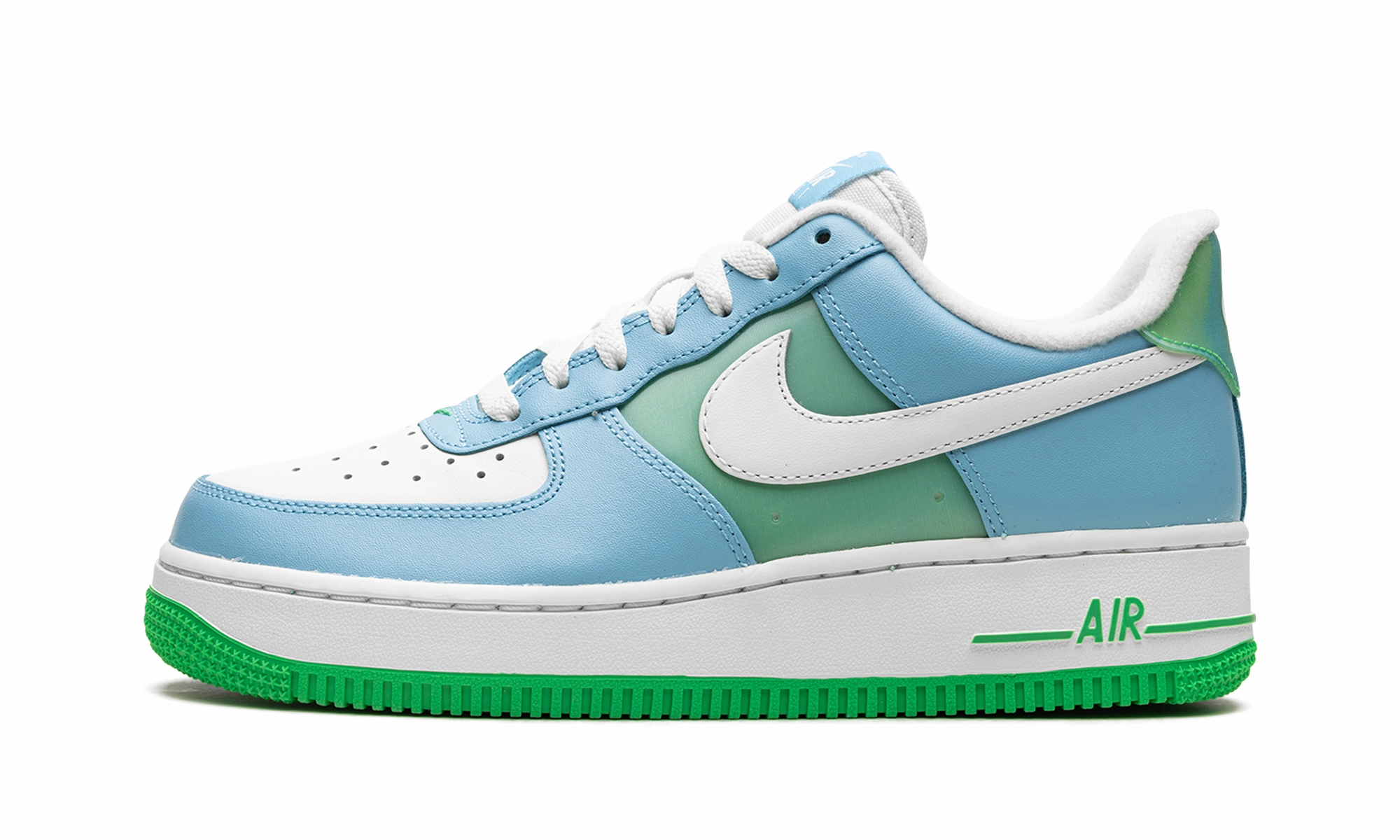 Air Force 1 Low '07 "Aquarius Blue Vapor Green" Slip Control Day Run