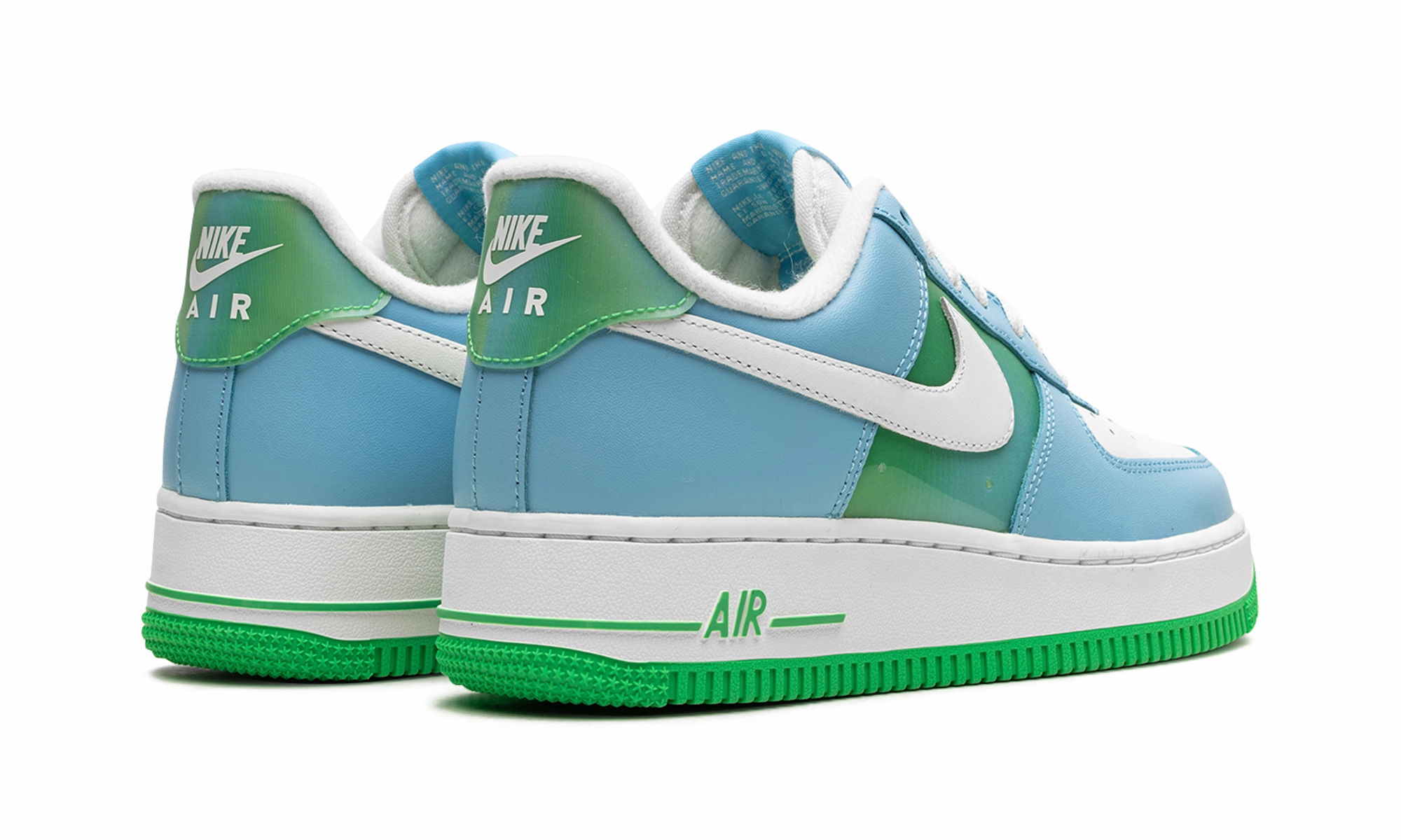 Air Force 1 Low '07 "Aquarius Blue Vapor Green" Stable Steps Breathable Build