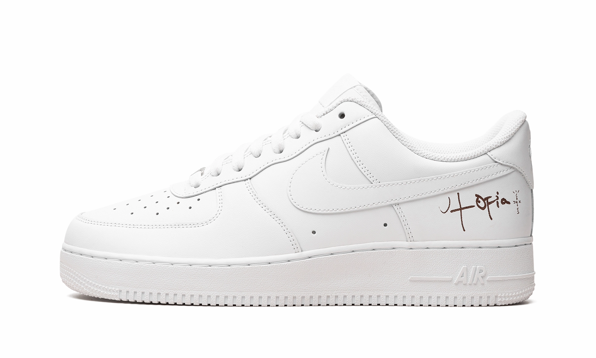 Dynamic Style Loafer Style Air Force 1 Low '07 "Travis Scott Cactus Jack Utopia Edition -White"