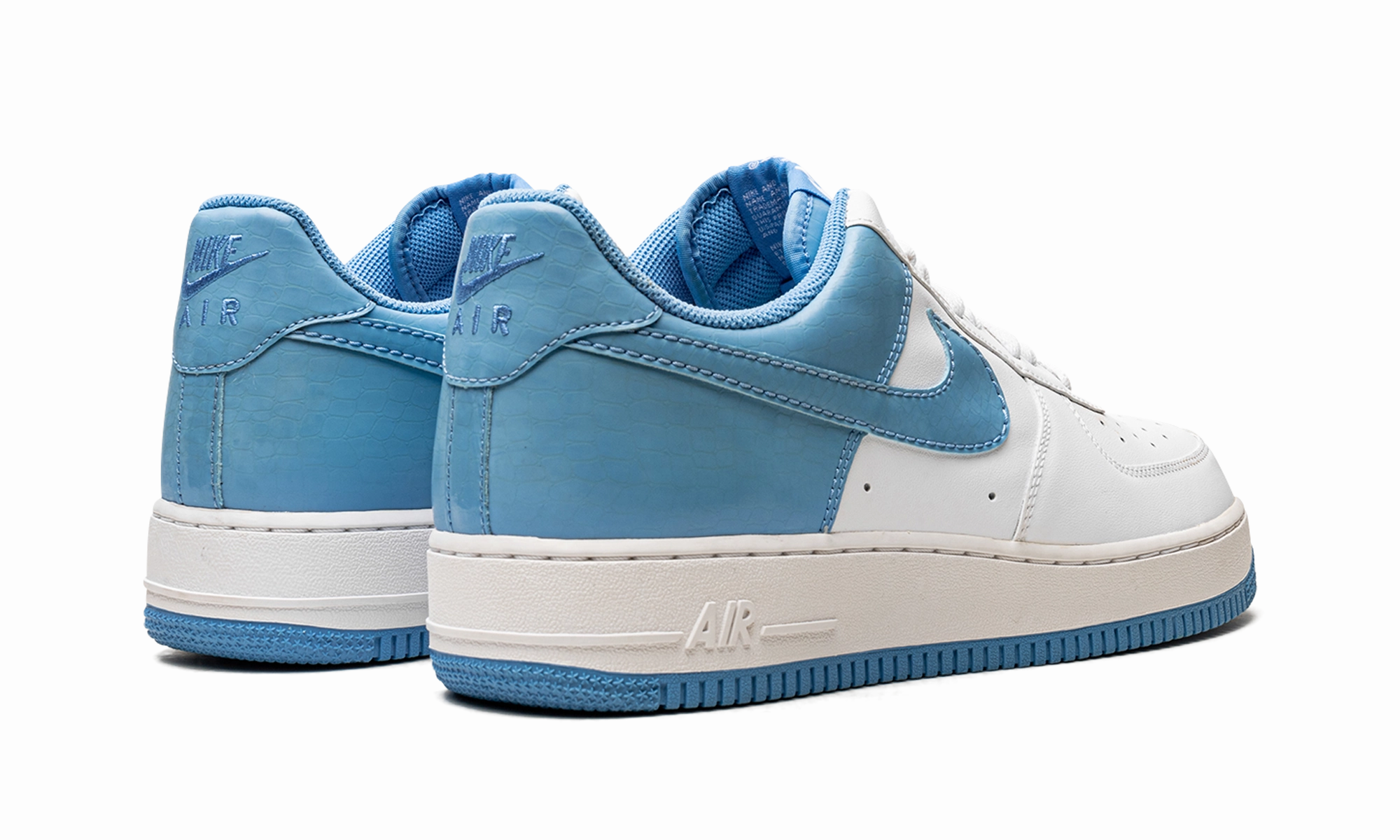 Derby Style Out And Go Air Force 1 Low '07 "University Blue Croc"