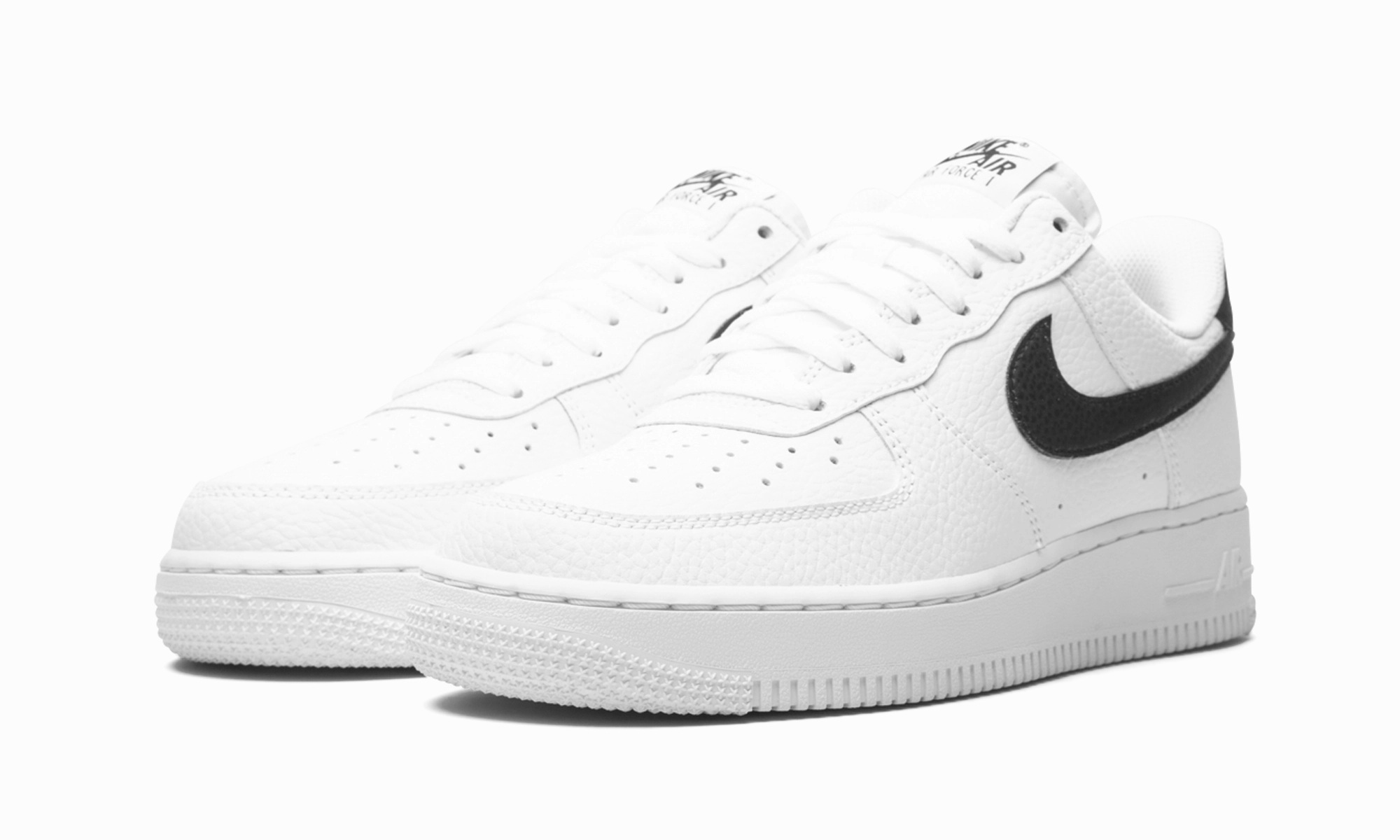 Air Force 1 Low '07 "White / Black" Rubberized Edge Protection Dirt Guard