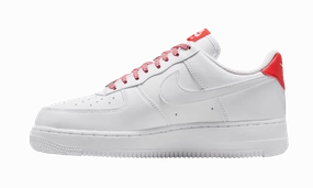 Air Force 1 Low '07 WMNS "White Pink Foam Metallic Silver Light Crimson" Modern Flair