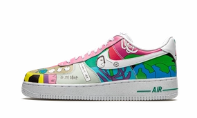 Air Force 1 Low Flyleather "Ruohan Wang" Quiet Walk Smart Style