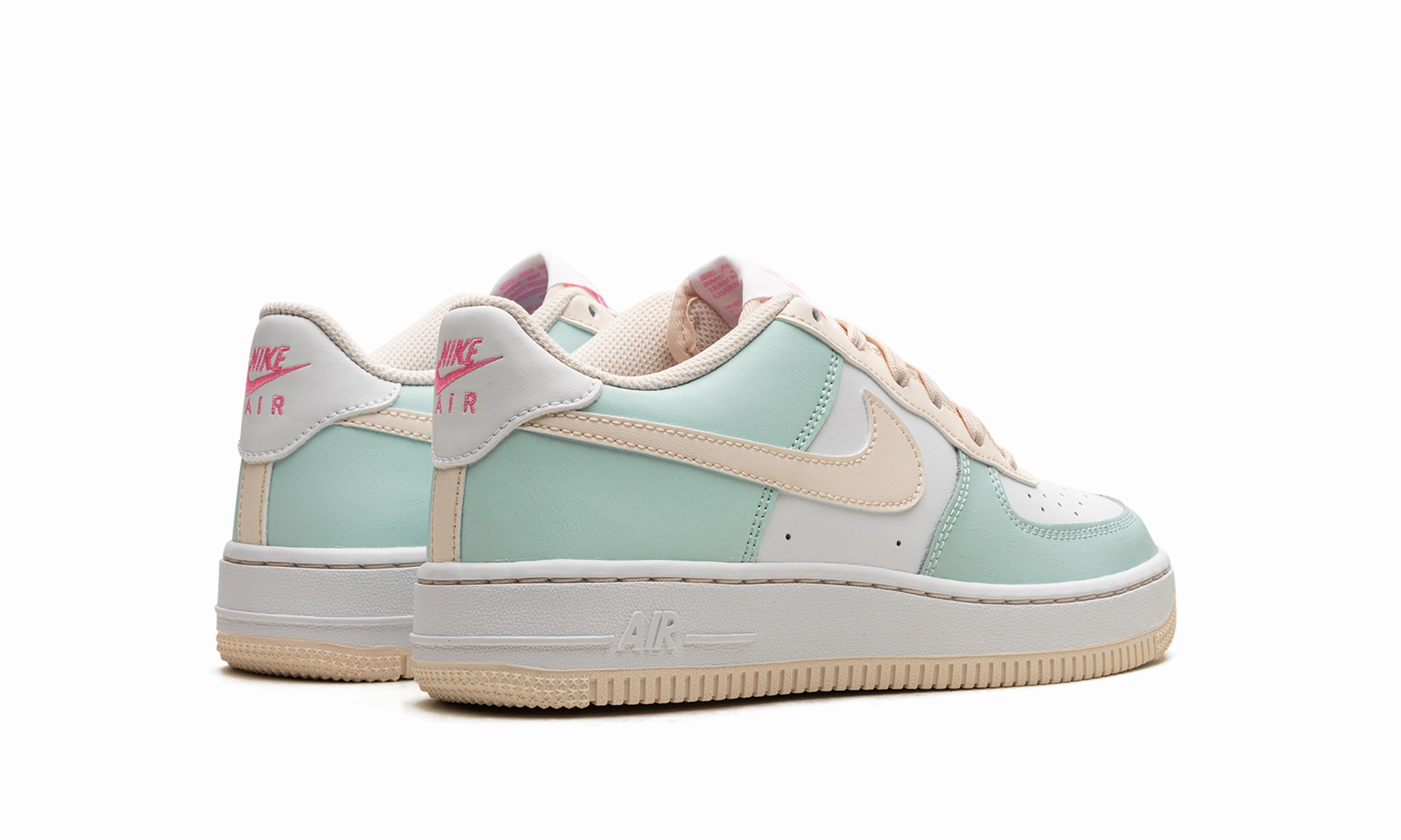 Natural Movement Air Force 1 Low GS "Emerald Rise / Guava Ice"