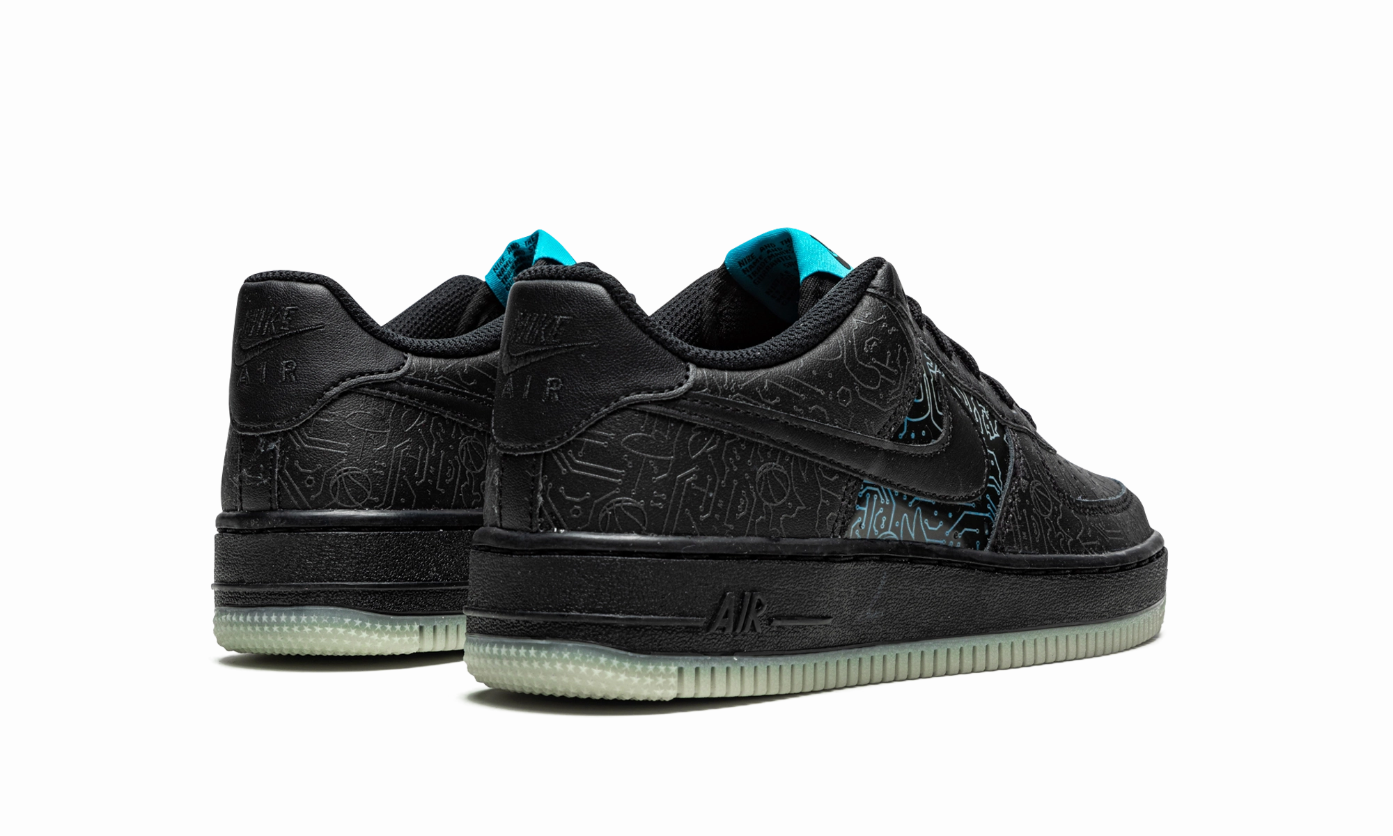 Air Force 1 Low GS "Space Jam - Computer Chip" Quilt Warm Chill Walk