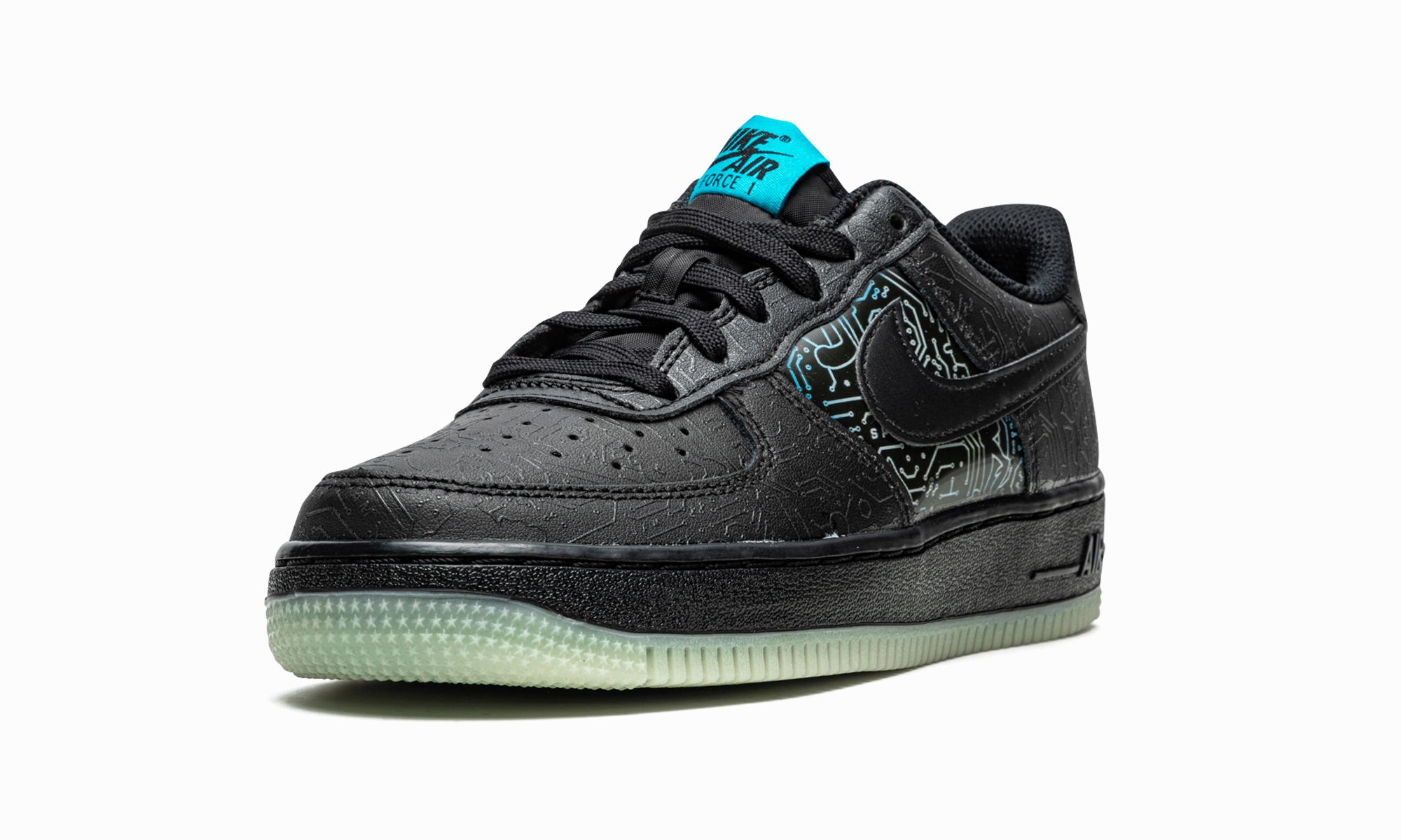 Air Force 1 Low GS "Space Jam - Computer Chip" Speed Jog Toe Guard