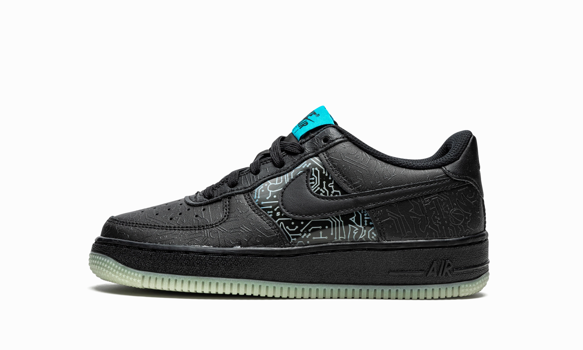 Sand Hike Smart Style Air Force 1 Low GS "Space Jam - Computer Chip"