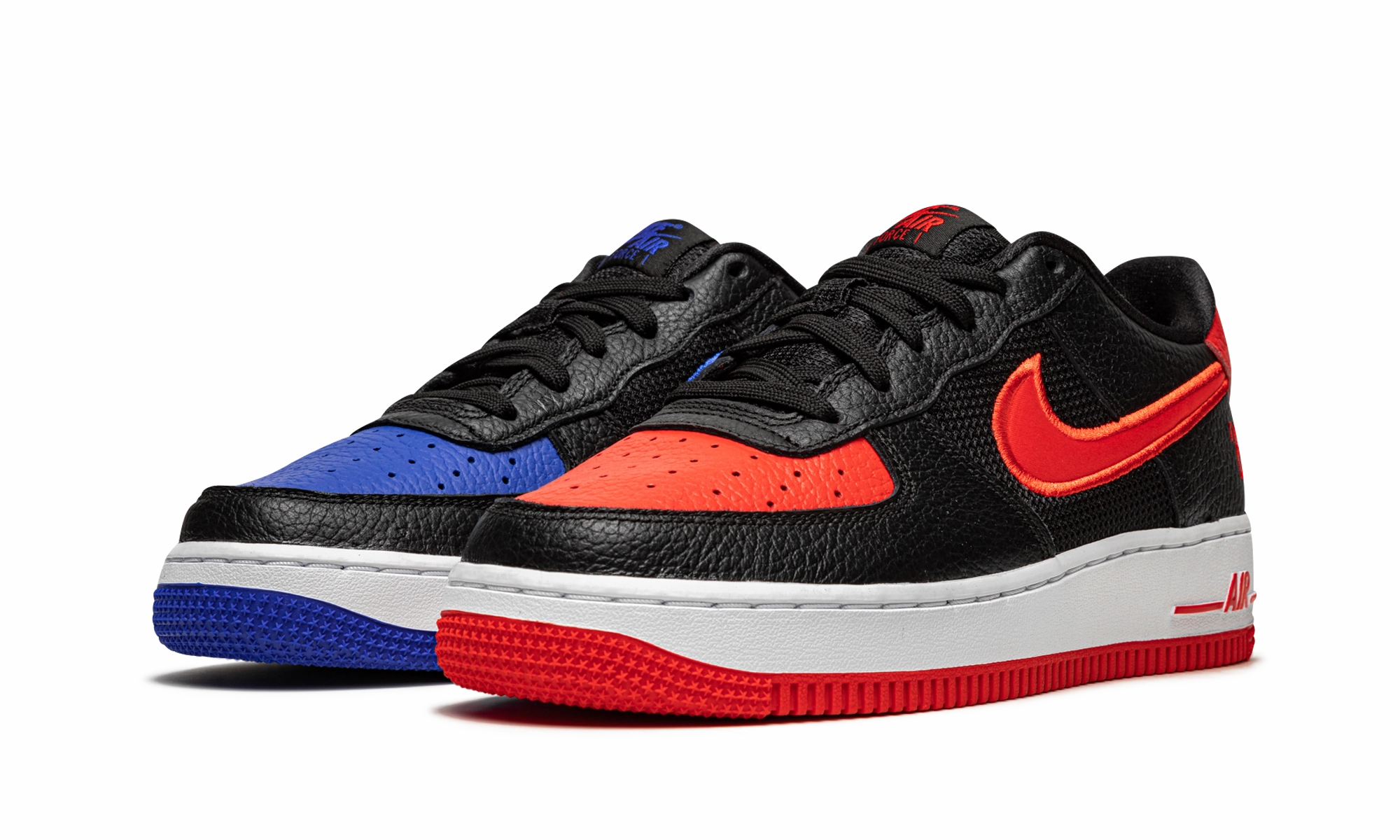 Foot Care Air Force 1 Low LV8 GS "Black / Chile / Racer Blue"