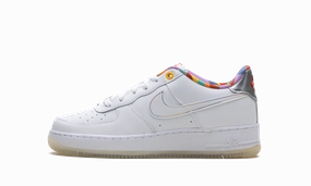 Air Force 1 Low LV8 GS "White Playful Print" Ice Walk
