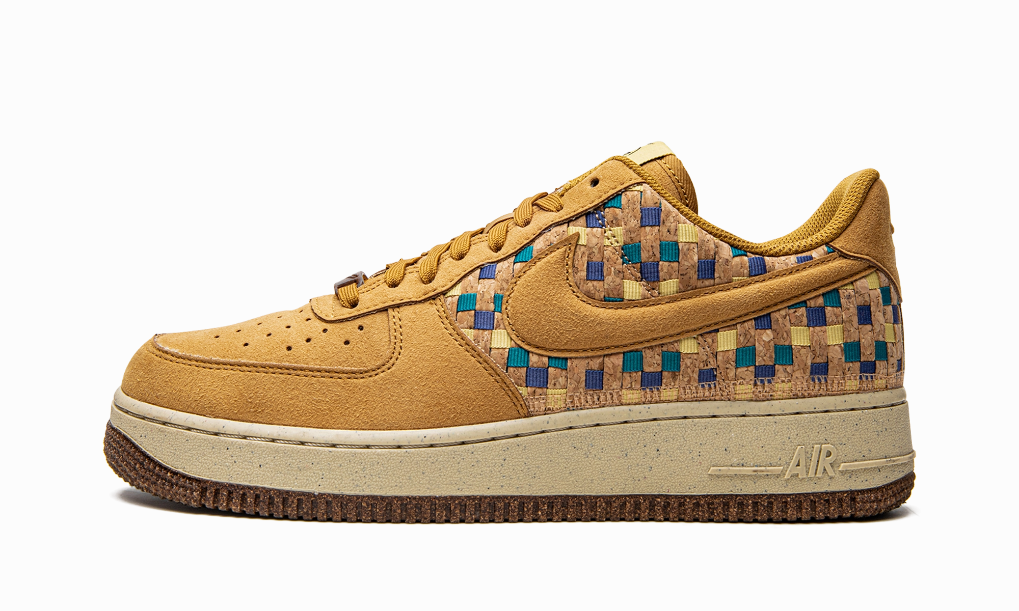 Slip-Resistant Shoes Active Wear Air Force 1 Low N7 "Woven Cork"