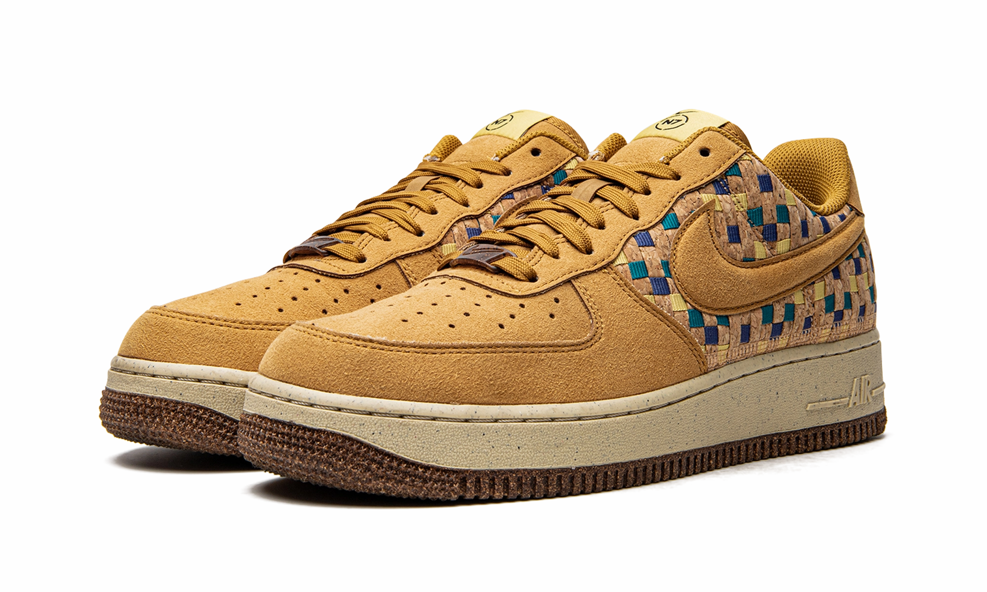 Team Day Cool Design Air Force 1 Low N7 "Woven Cork"