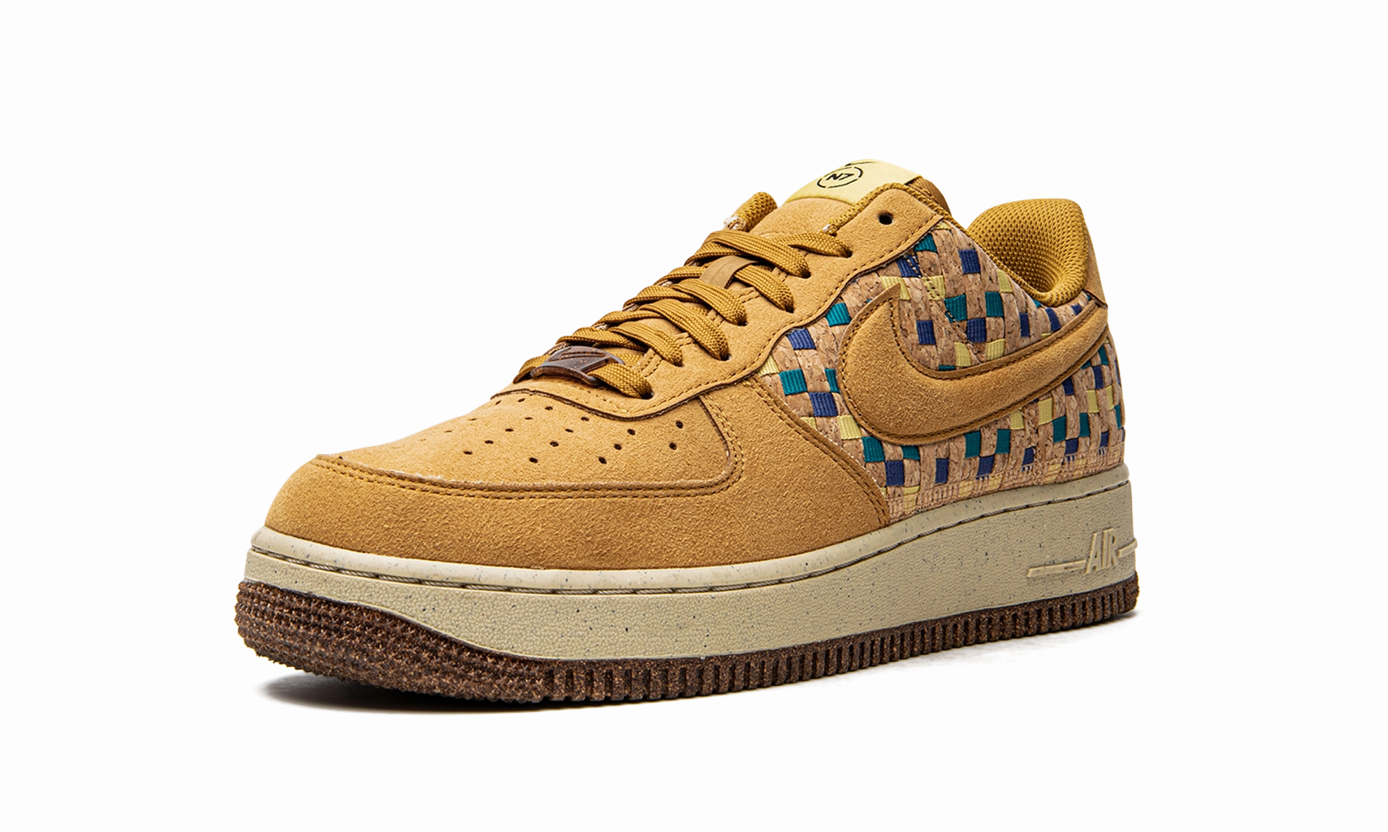 No Stress Comfortable to walk Air Force 1 Low N7 "Woven Cork"