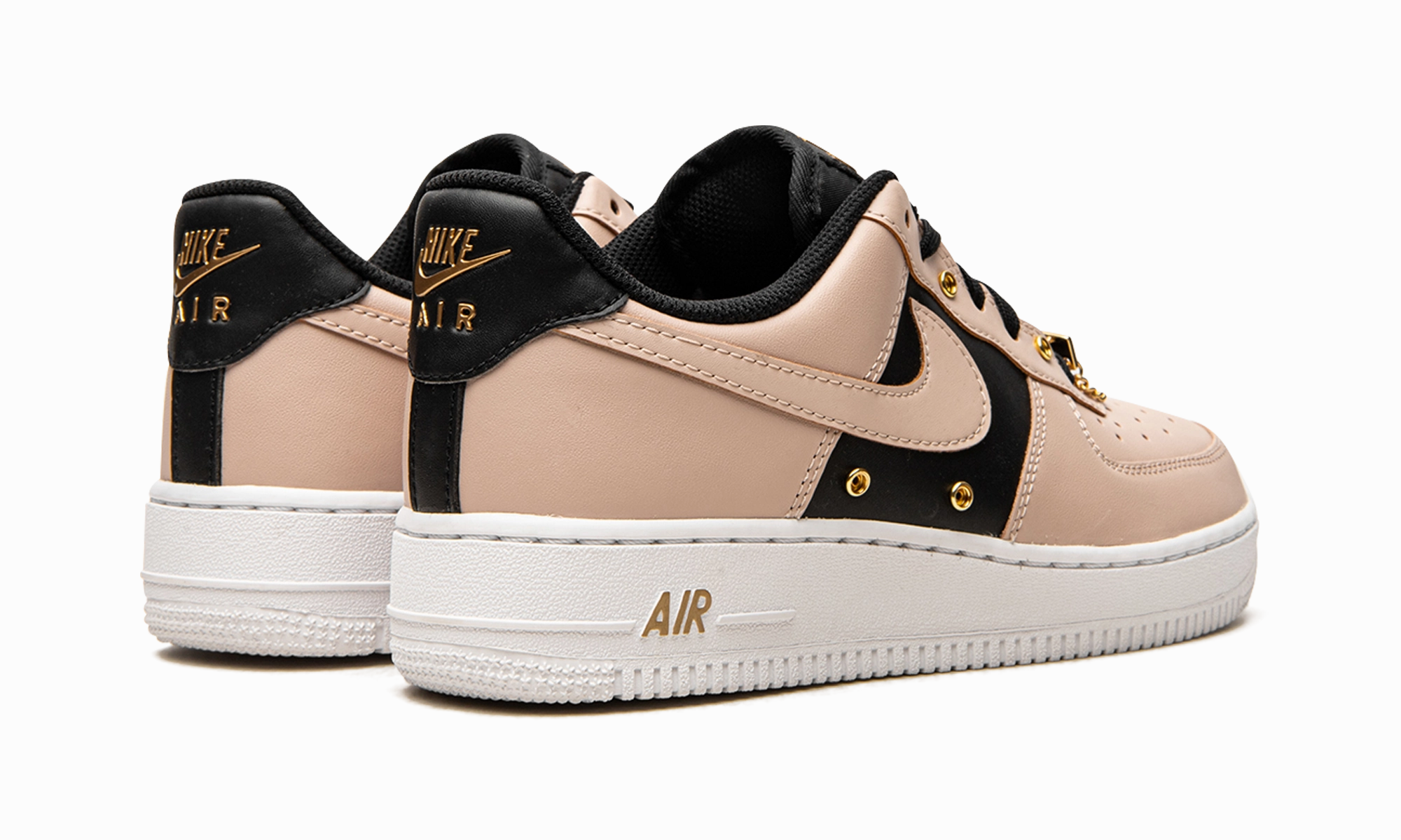Smooth Entry Air Force 1 Low PRM "Particle Beige / Gold Dubrae"