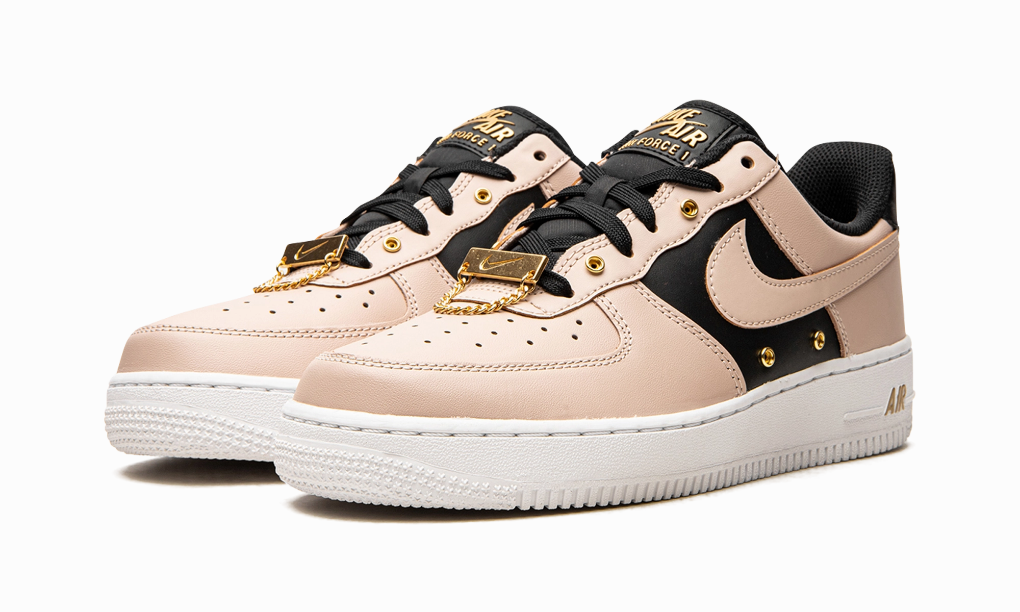 Air Force 1 Low PRM "Particle Beige / Gold Dubrae" platform