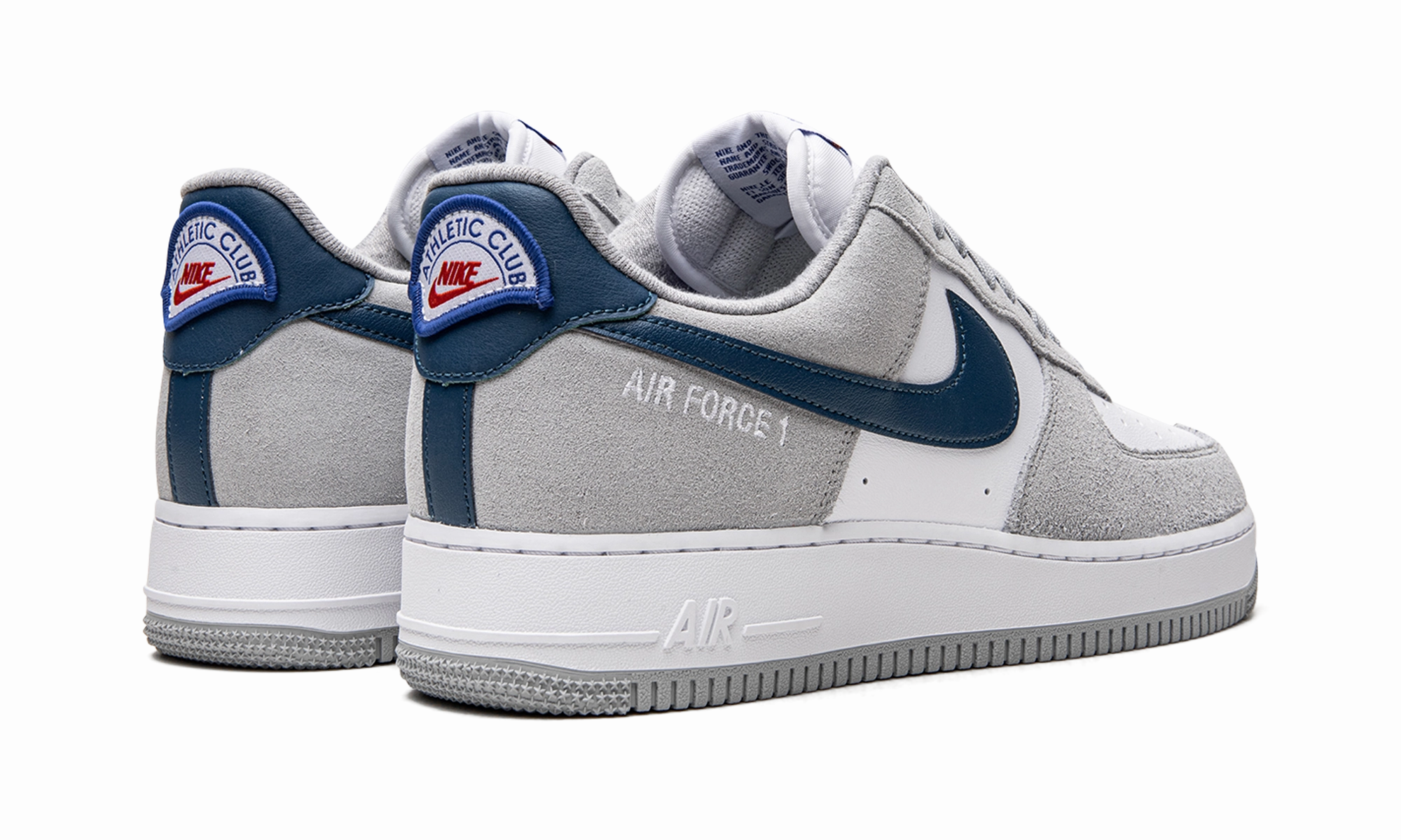 Ventilated Mesh Plain look Air Force 1 Low "Athletic Club Marina Blue"
