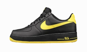 HeelCushioning Streetwear Style Air Force 1 Low "Black / Yellow"