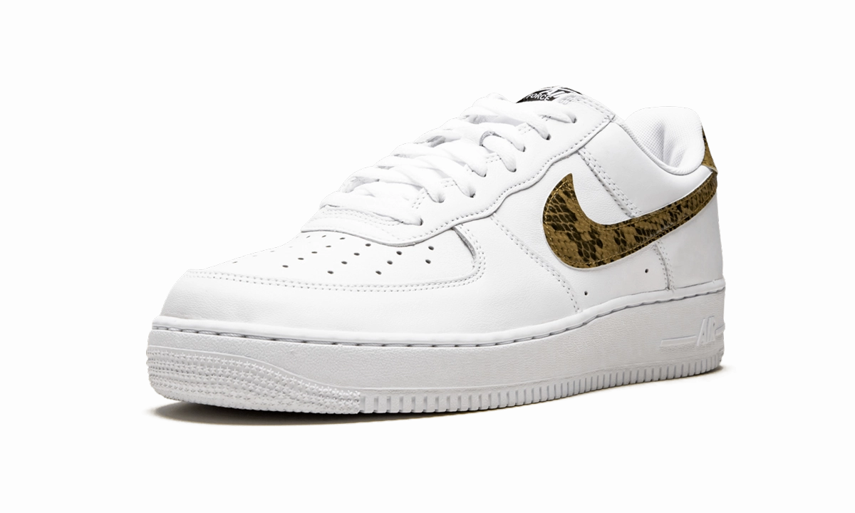 Breathable Sole Street Day Air Force 1 Low "Ivory Snake"
