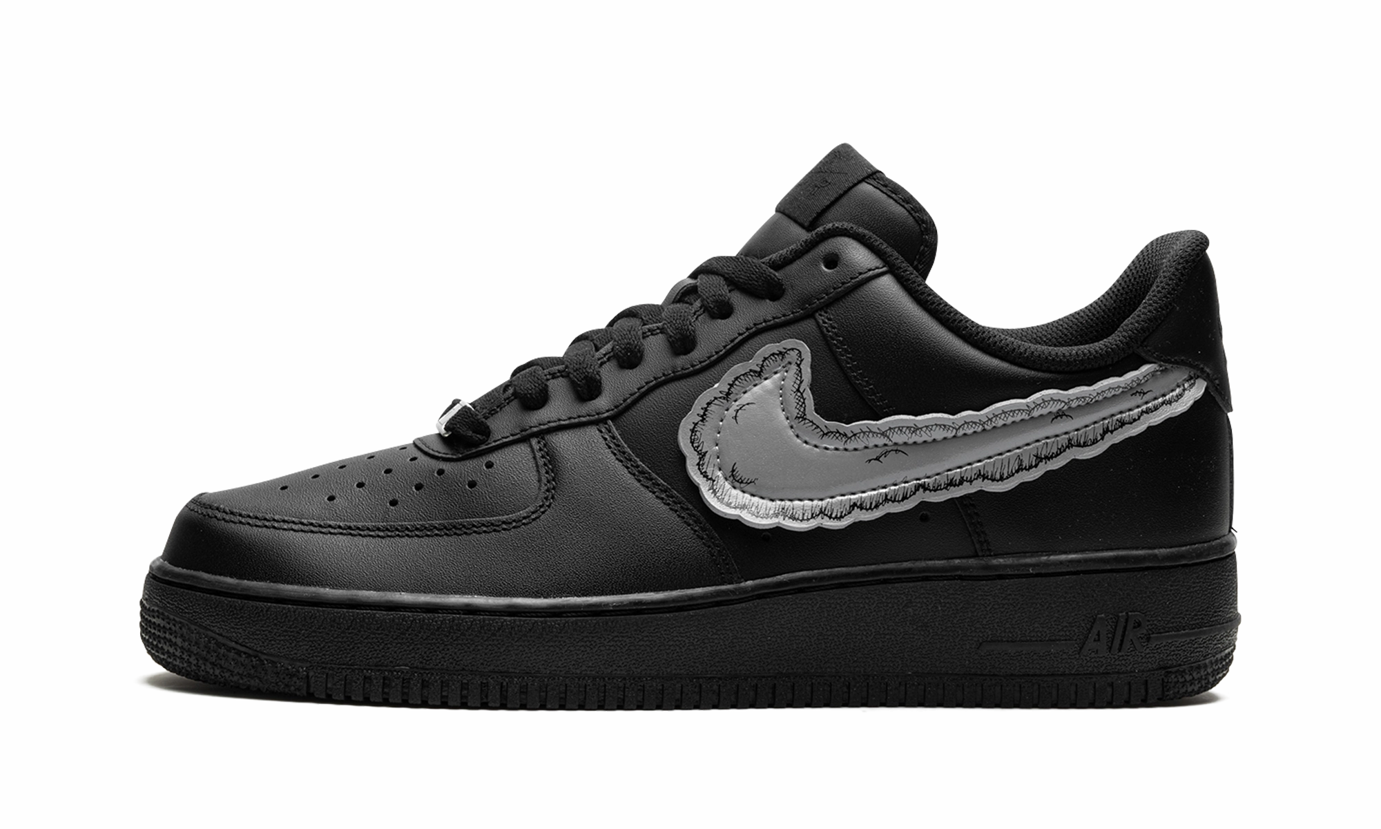 Harbor Step Air Force 1 Low "KAWS x Sky High Farms - Black"