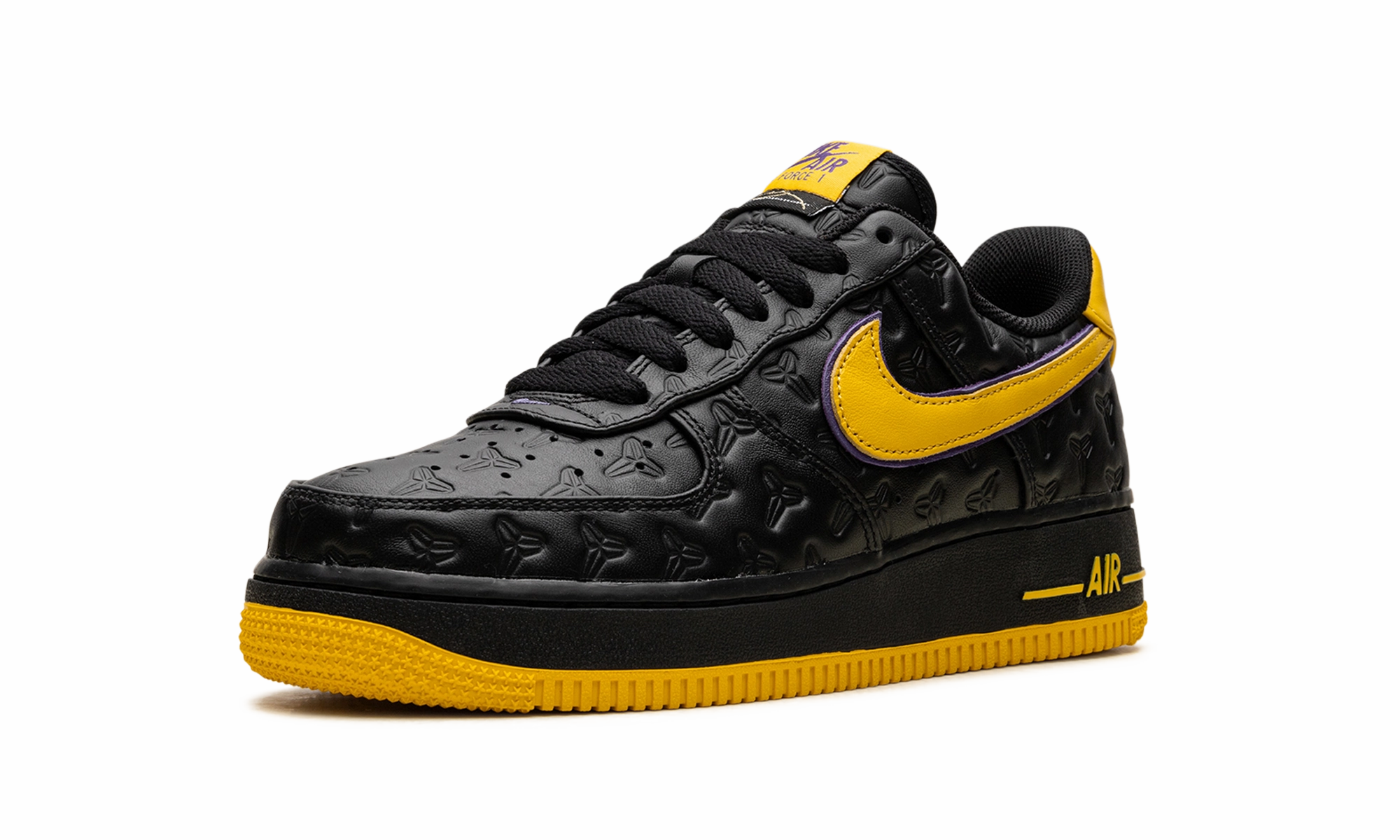 Air Force 1 Low "Kobe Bryant Lakers Away (Non-Numbered)" Casual Support Skill Hike