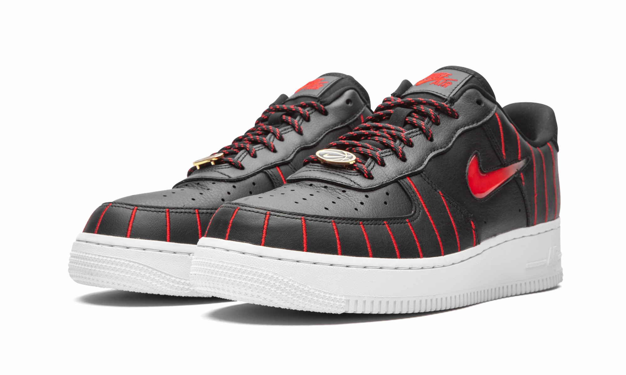 Beach Jog Jump Step Air Force 1 Low "Pinstripe - Jewel"