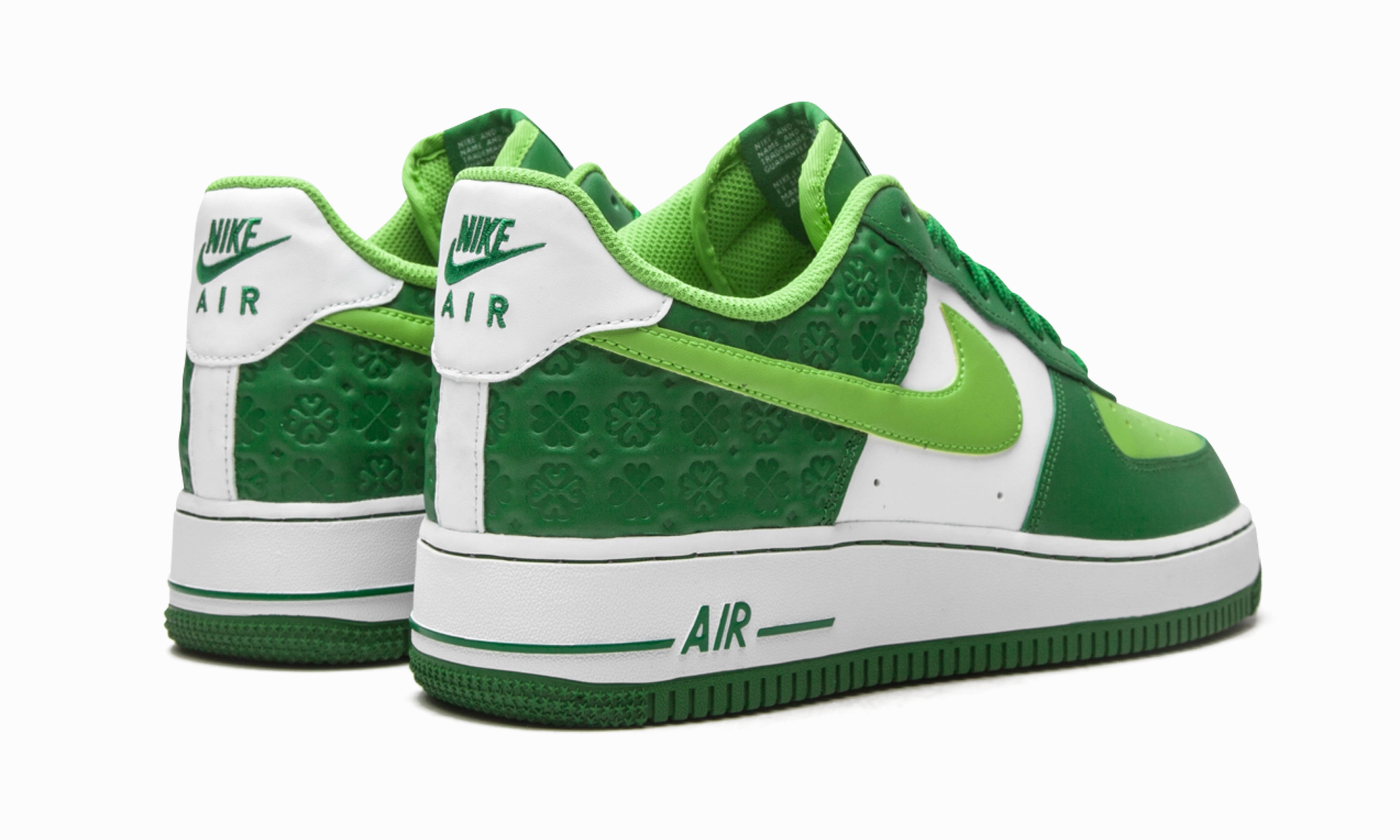 No Stress Bold colors Air Force 1 Low "St Patrick's 2021"