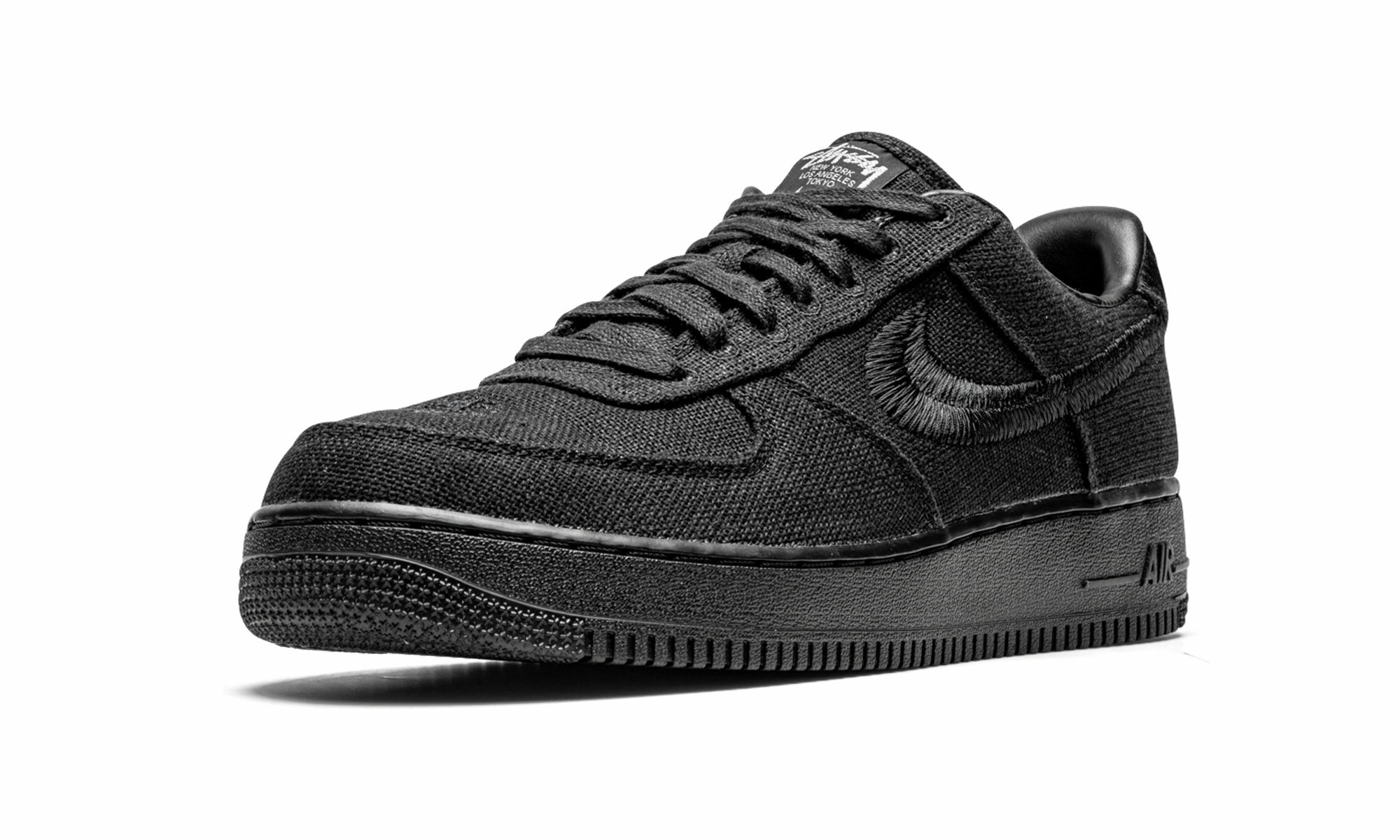 Abrasion Resistant Fabric Air Force 1 Low "Stussy - Black"