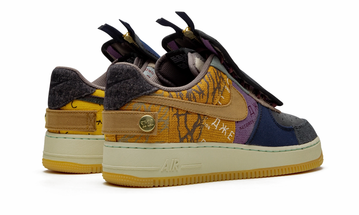 No Stitch Cloud Feel Air Force 1 Low "Travis Scott - Cactus Jack"